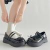 Fashion French Retro Shallow Mouth Platform Single Shoes Women's 2025 New Summer Skirt Versatile Mary Jane Small Leather Shoes