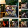 Comic Cartoon Kingdom K-Kingudamu 2 Pillow Case Natural Linen Pillow Case Double-Sided Decor Sofa Pillowcase Home Decor