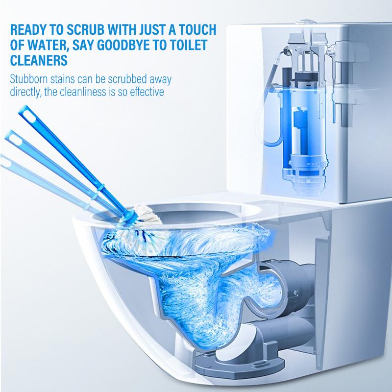 Toilet Bowl Cleaner Tablets Durable Blue Automatic Toilet Tank Cleaners Long Lasting Deodorizing for Home Bathroom Restroom