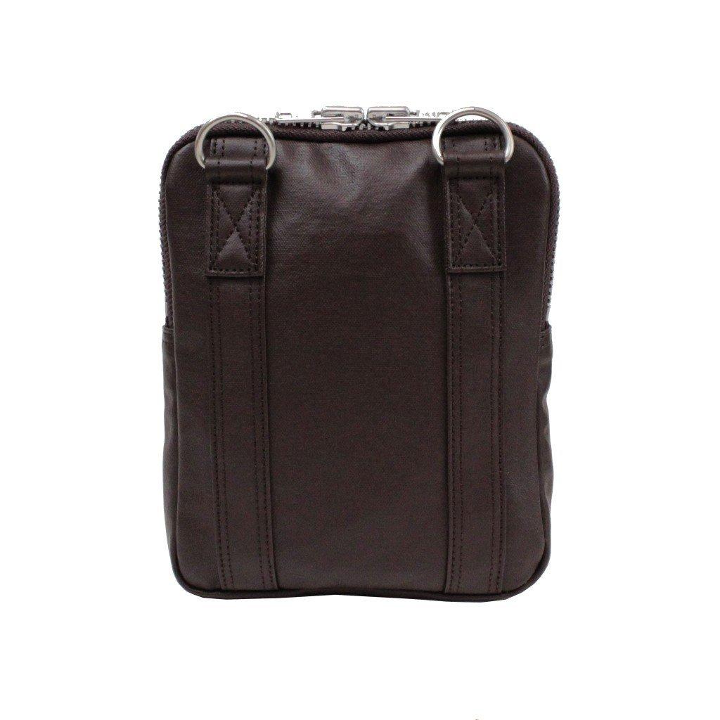 Porter Freestyle Vertical Shoulder Bag S (Camel)