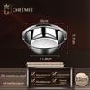 316 Stainless Steel Multi-Use Kitchen Bowl: Mixing, Cooking, Washing, Soup, Rice, and More.