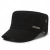 Adjustable Cadet Hat Cotton Flat Top Hats Fashion Sun Hat  Fishing