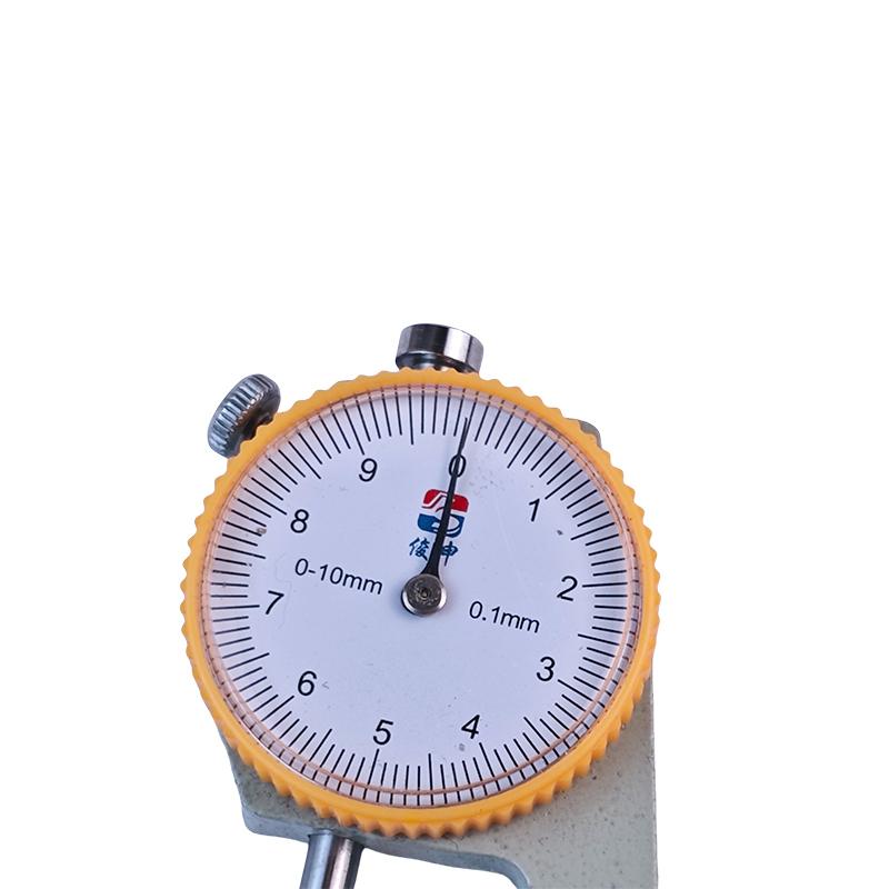 0-10mm Leather Thickness Gauge Paper Thickness Meter Tester Leathercraft Measuring Tools Dial Width Measuring Instrument Tools