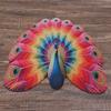 Special-shaped Peacock Mat Non-slip Bathroom Floor Mat  for Living Room Tea Table Bedside