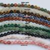 10mm Hollow Round Spacer Beads for DIY Jewelry Crafting