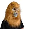 Maschera Animale Peluche di Halloween: Copricapo Cosplay Leone, Husky, Lupo, Maiale, Gorilla per Feste Divertenti