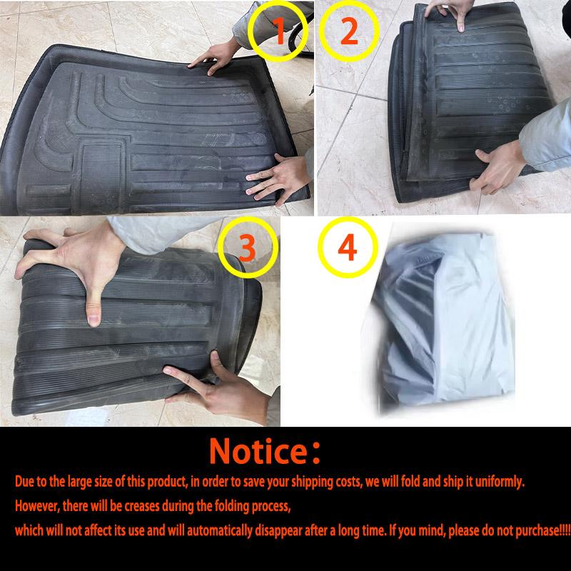 Car Rear Trunk Mat For Volvo XC40 2018 2019 2020 2021 2022 2025 Luggage Liner Tray Waterproof Protective Storage Pads Floor Pad