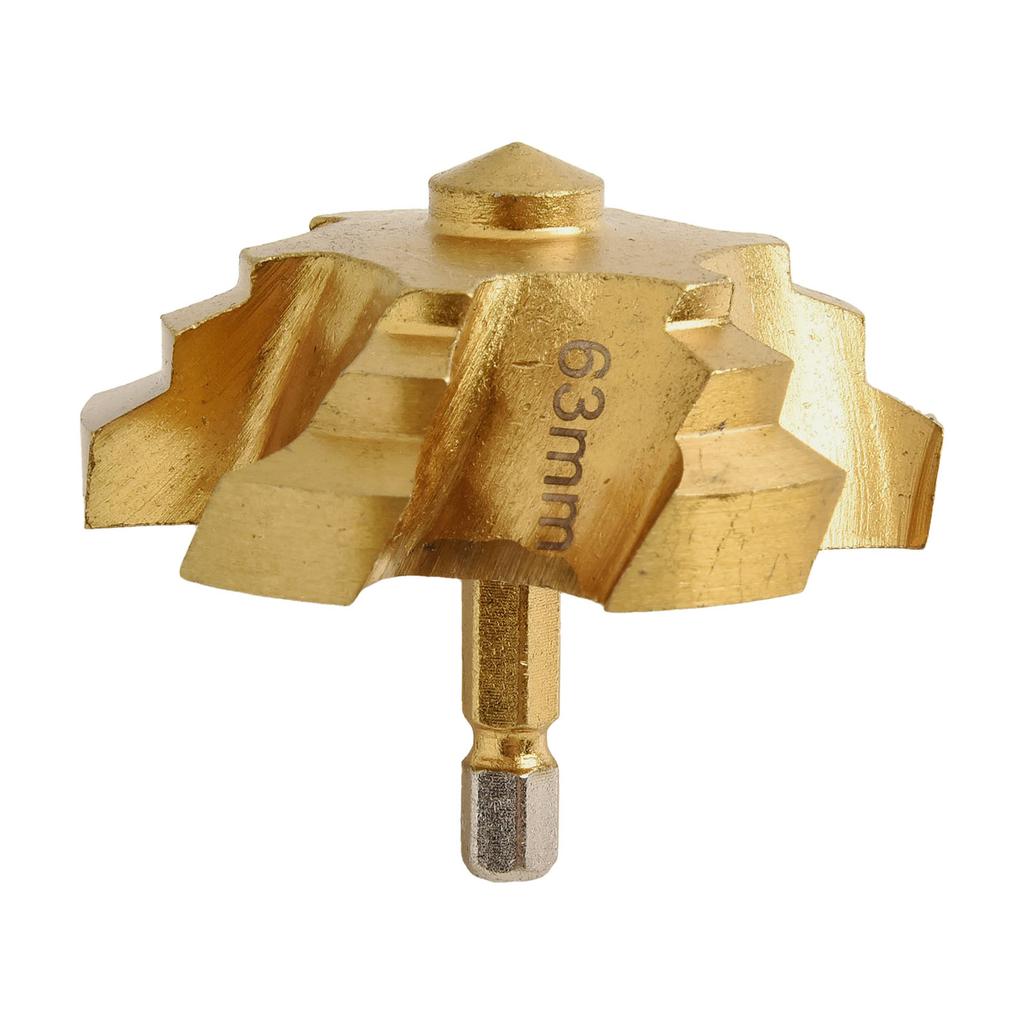 6.35mm Hexagonal Shank Drill Bit Water Pipe Expansion Drill Punch Plumber For Plumber Water Pipe Puncher Drill Bit Accessory