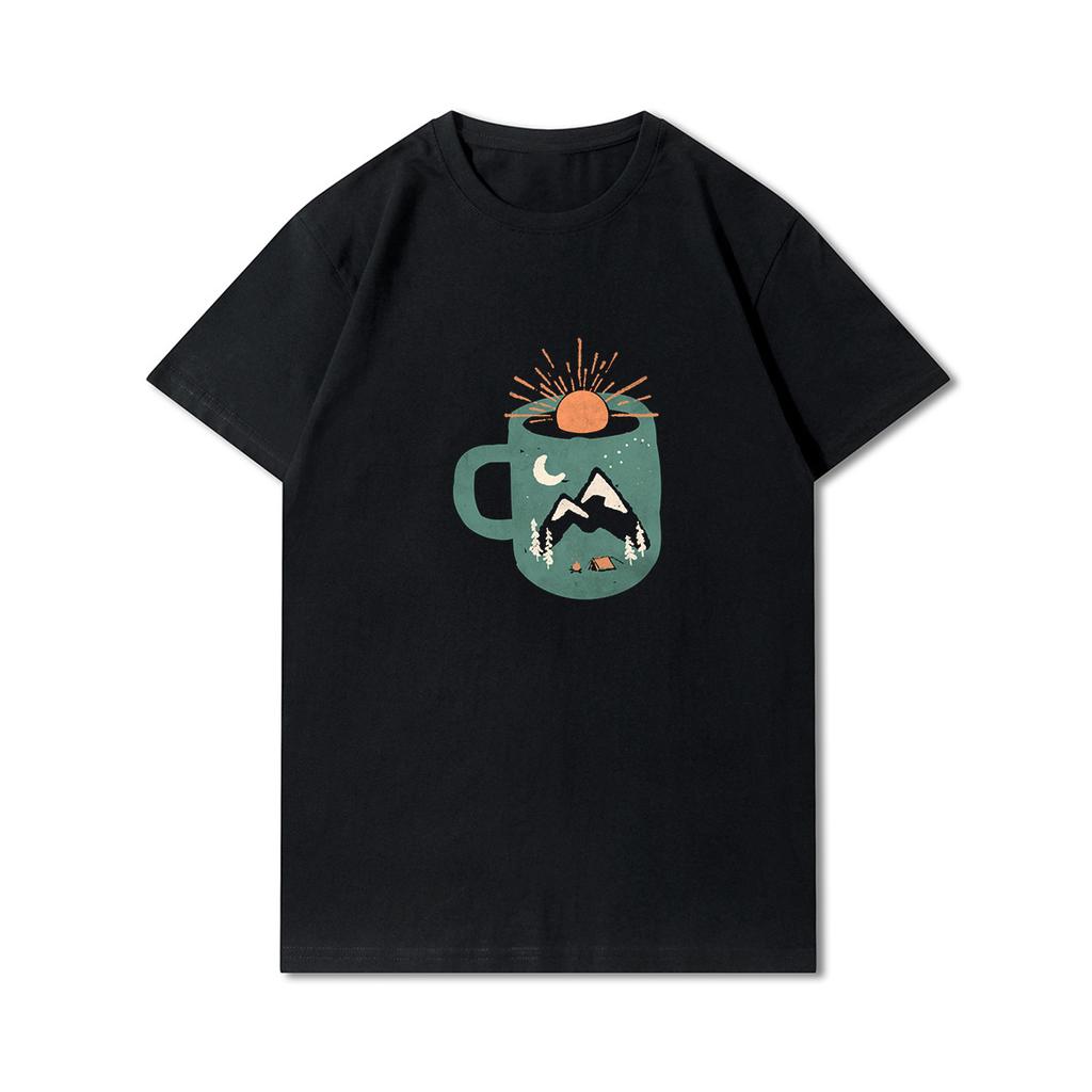 Tricouri de vară cu 100 de modele pentru femei, pisici, cu imprimeu animal, ocazional, cu mâneci scurte, tricouri supradimensionate cu gâtul 100% bumbac