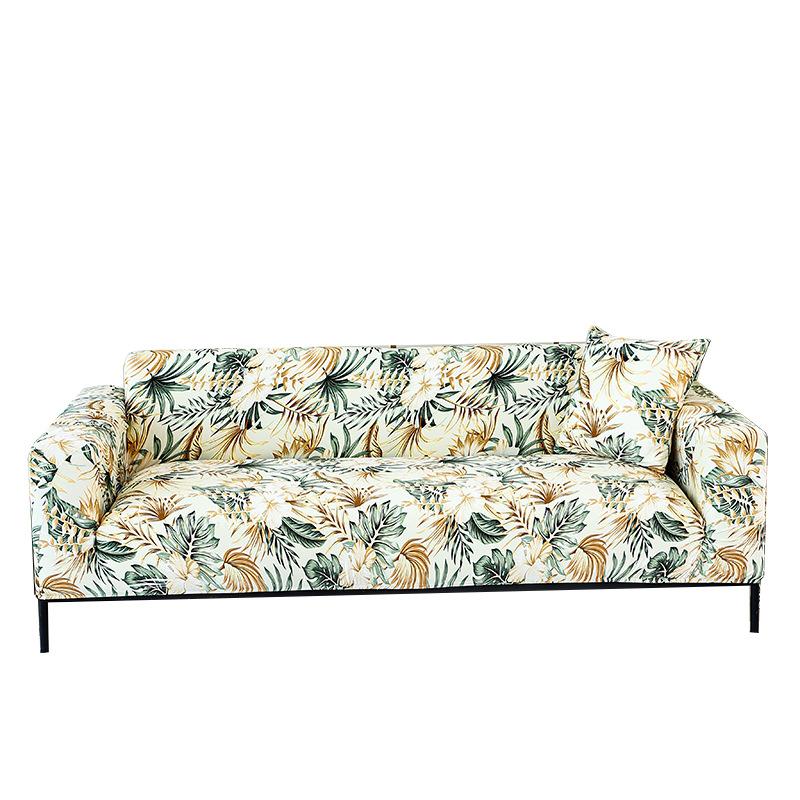 Stretch Sofa Cover Universal All InJUEusive Anti Scratch Lazy Printing Modern Slipcover for Four Seasons Simple Design