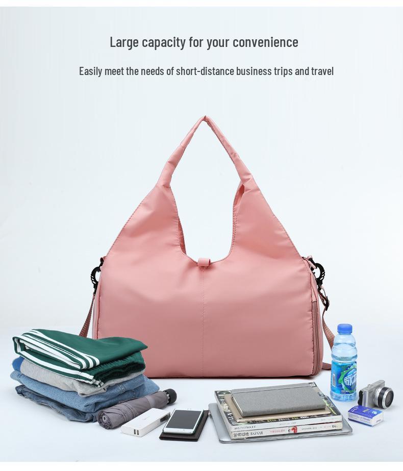 2025 Large Capacity Travel Bag for Business Trips & Fitness - Wet/Dry Separation, Ideal for Short-Distance Travels & Sports Activities