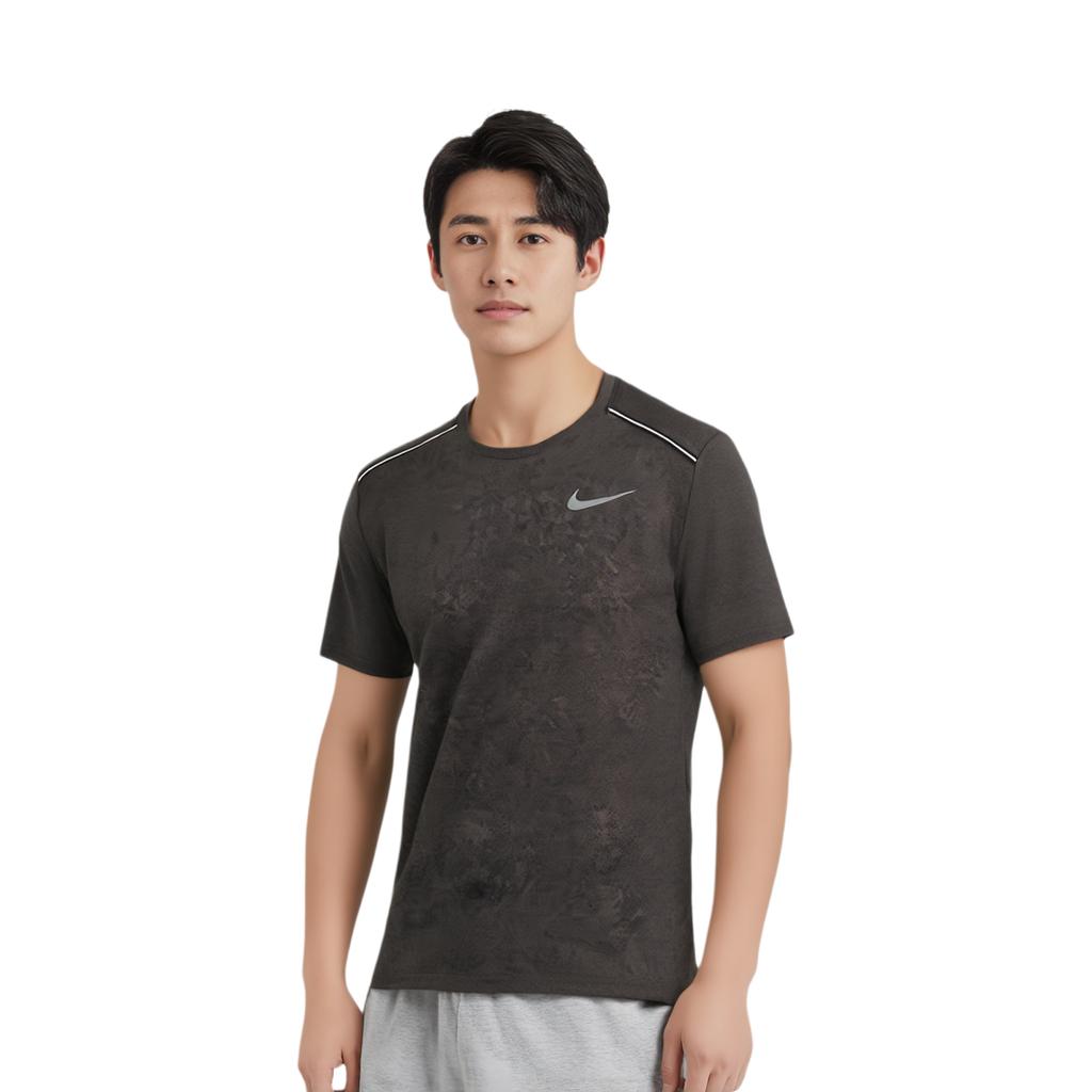 Nike Running Training Short Sleeve T-Shirt Men Tops Black CN8463-010