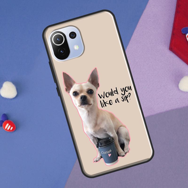 Chihuahua Dog Cover For Xiaomi 14 Ultra 13 11T 12T 13T 14T Pro POCO X6 X7 Pro X3 X5 F3 F5 F6 M6 Pro Case
