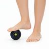 ACTIGET Ball for Post-workout Muscle Massage, Moderately Hard Spiked Roller, Black and Blue