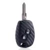 Carbon Fibre style Case Key Cover 2 Button For Renault Clio Scenic Megane Duster Sandero Captur Twingo Modus Car Remote Key