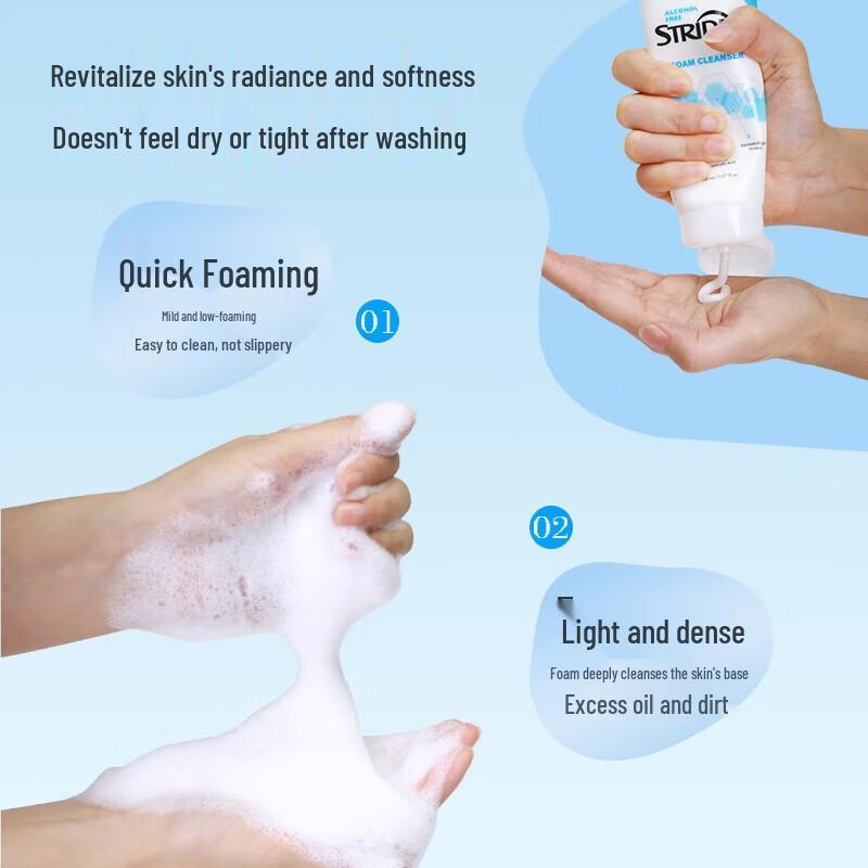 Stridex Salicylic Acid Foaming Facial Cleanser 150ml