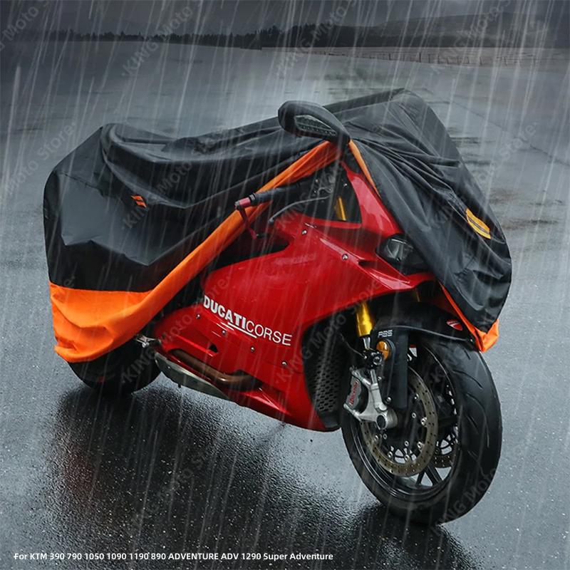 KTM Abdeckung Wasserdicht Für KTM 390 790 1050 1090 1190 890 ADVENTURE ADV 1290 Super Adventure Motorrad Staub Regen Abdeckung