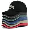 Unisex Vintage Baseball Cap with Letter Embroidery and Adjustable Snapback for Spring and Summer