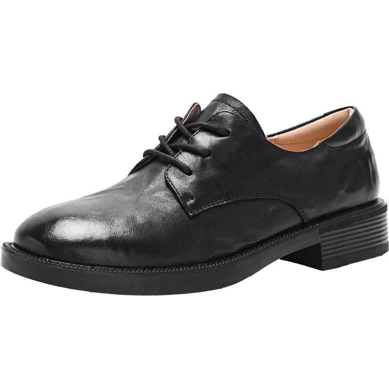 ZHR 2026 New Women s Comfortable Sheepskin Work Loafers 39