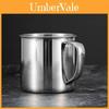 Mini Tasse pour Enfants en Acier Inoxydable Construction Monobloc Durable Pour Usage Quotidien à la Maison