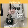 Trendy Street Style Mini Crossbody Handbag With Butterfly Bow For Women 2024 Summer