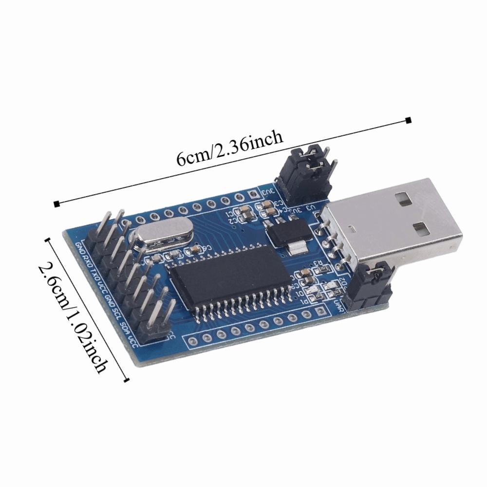 CH341A USB Converter Module Multifunctional USB Parallel Port Converter Module  Device Programming