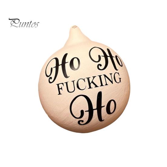 

1 шт/8 шт розыгрыш рождественский шар смешной безделушка рождественский подвесной шар грубый юмор подвесные украшения для украшения рождественской елки D