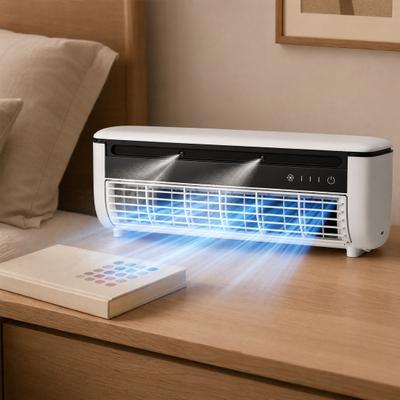 Hordozható Mini Split Klíma Ventilátor, Állítható Sebességek Energiatakarékos Párás Hűtő Ventilátor, Csendes Falra Szerelhető Asztali Ventilátor Otthoni Irodába
