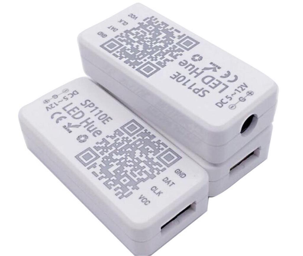 SP110E Bluetooth Color Controller - Low Voltage, App-Enabled for Vibrant Colors