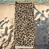 Y2K Leopard Towel Beach Towel Travel Lightweight Skin Friendly For Pool Beach Camping Cruise Summer