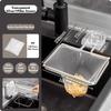 Kitchen Sink Filter Leakage Drain Hole Filter Trap Screen Suction Cup Drainage Net Frame Iron Disposable Mesh6