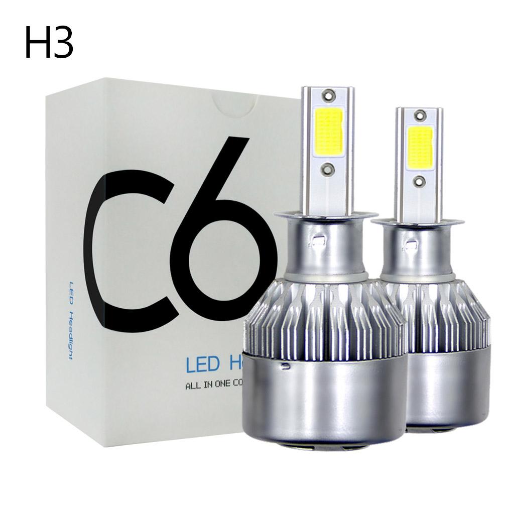 C6 Led light Bulbs LED Car Lights 880 9005 9006 6000K 72W 12V 7200LM Auto lamps led