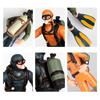 Deep Sea Exploration Diver Model Plastic Ornament for Fish Tank