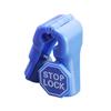 Universals 6mm Hole Anti Theft Hook Fasteners for Shelving Durability ABS Construction Easy Installation
