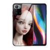 Krajews Bambole Spaventose cover Guscio in Vetro Temperato Custodia per Telefono Per XiaoMi Redmi Note 10 9S 8 7 6 5 A 10t Pro 9T Cover Pre Custodie