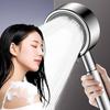 3 Modes Adjustable Handheld Shower Head Bathroom Accessories Stainless Steel High Pressure Water Saving Rainfall Sprayer Nozzle