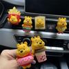 New Kawaii Winnie The Pooh Air Freshener Air Outlet Decoration Fashionable Car Air Conditioner Aromatherapy Car Decoration