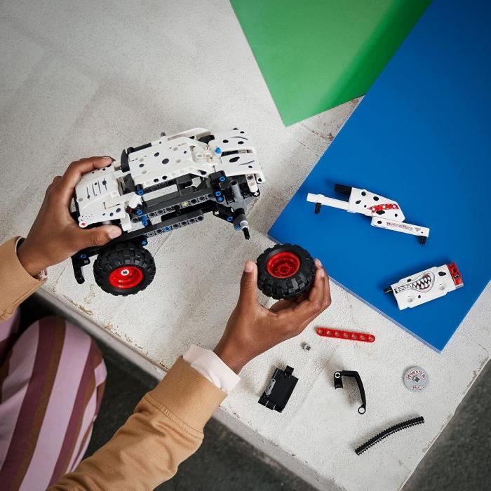 Camion LEGO Technic - LEGO - Monster Mutt Dalmatien 42150 - 2 en 1 - Jouet pour Enfants - Multicolore