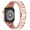 Bling Strap for Apple Watch Band 40mm 44mm 38mm 42mm Lady Belt Correas Stainless Steel Bracelet iWatch Series 3 4 5 Se 6 Band