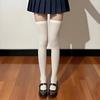 Velvet Thigh-High Stockings with Bow – Sexy Halloween Costume Socks