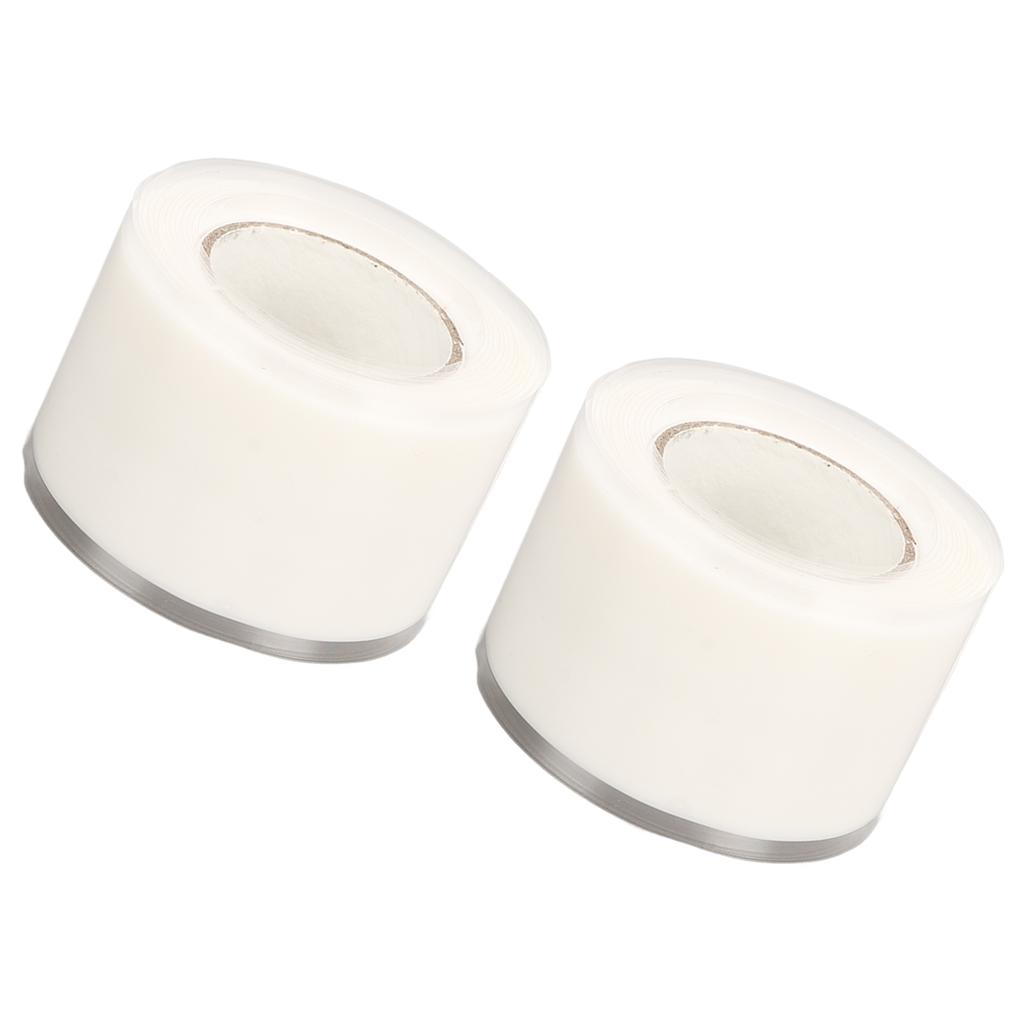 2pcs Silicone Grip Tapes Self Fusing Flexible Tape Portable Double Sided Sealing Tape for Canoe