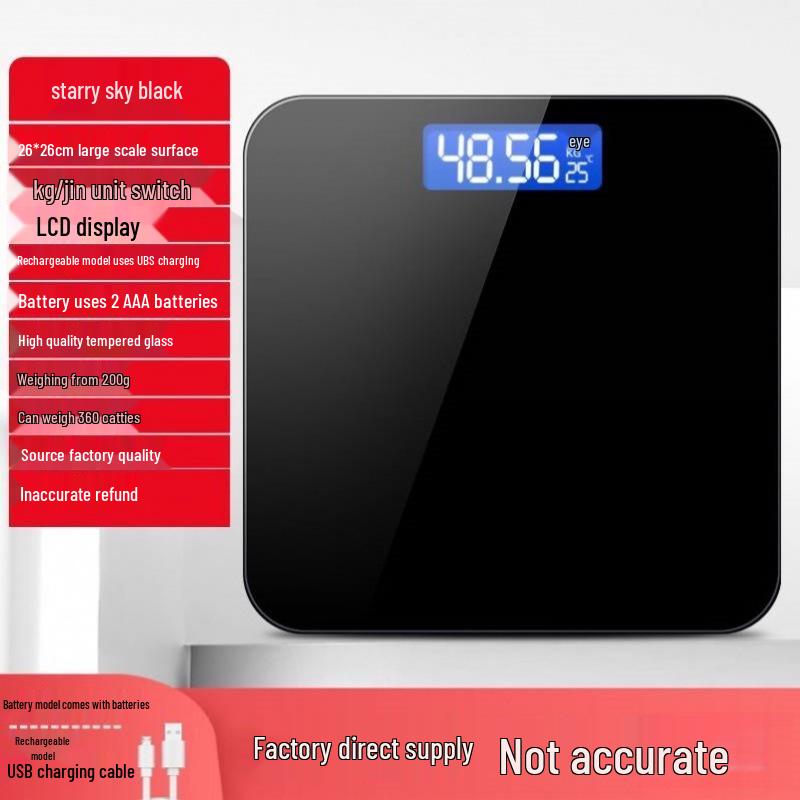 Digital Body Weight Scale with Kilogram/Jin Conversion