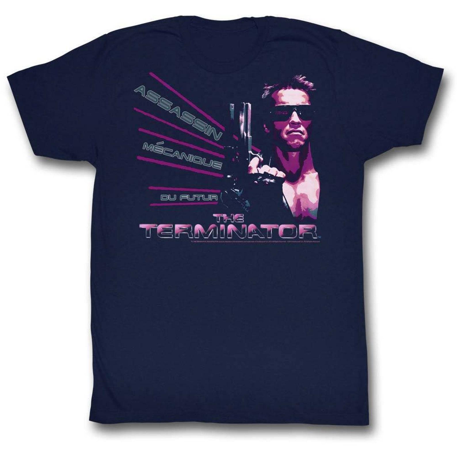 Terminator Assasin Navy Adult T-Shirt XL