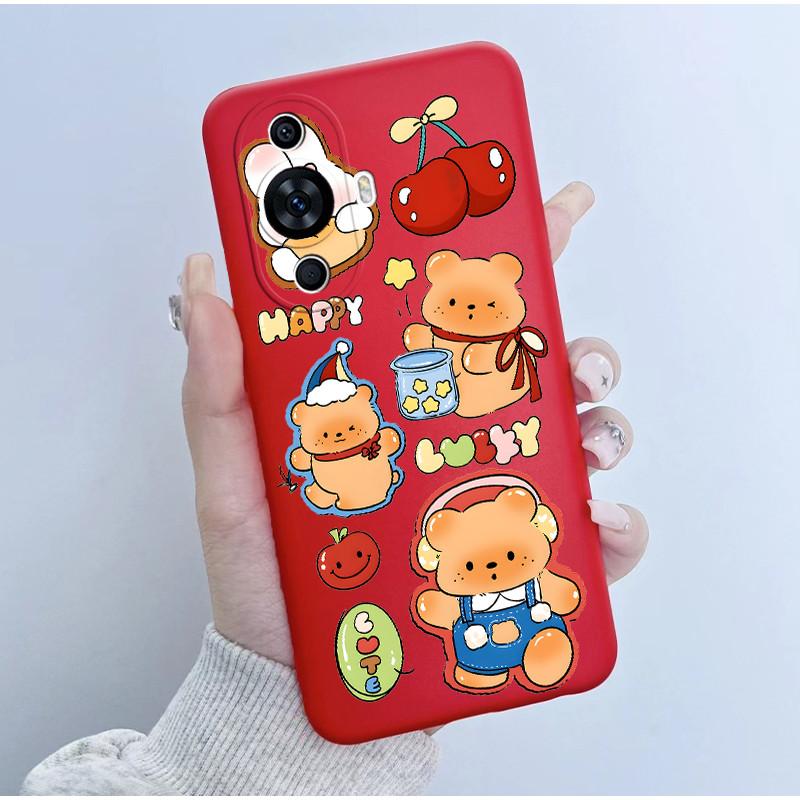For Huawei Nova 12s Case Soft Silicone TPU Cute Panda Astronaut Cover for Huawei Nova 11 Pro Ultra Nova12S FOA-LX9 Coque Fundas