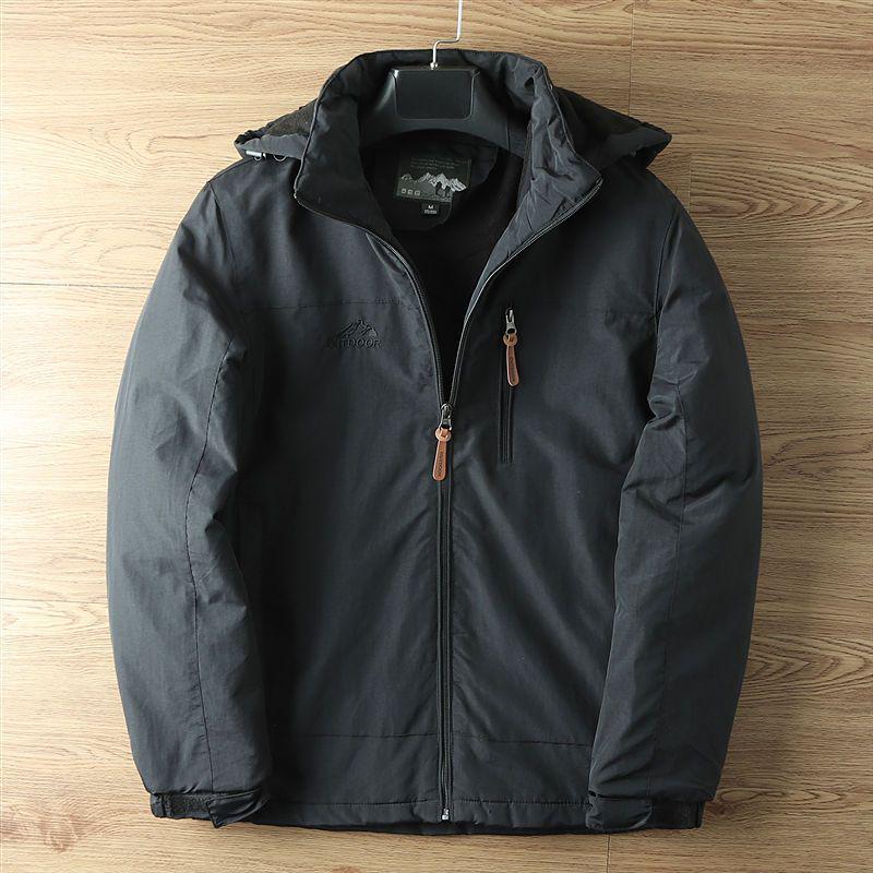 Fleece-Lined Waterproof Windproof Mountaineering Jacket