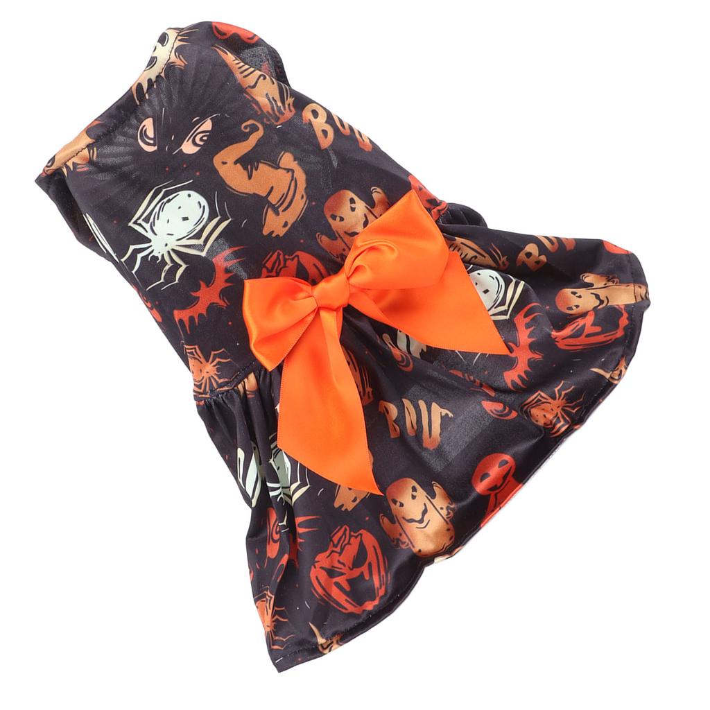 Halloween Hunde Kleid Niedliches Einzigartiges Muster Bequem Weich Feiertags Outfit Kleidung Hunde Kleider für Welpen