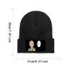 One Punch Man Manga Knitted Caps for Women Unisex Beanie Autumn Winter Hats Saitama Ok Anime Crochet Cap