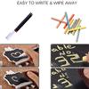 20 Sets Plant Marking Message Board Mini Blackboard Home Office Wedding Table Decoration