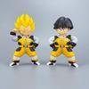 Super Saiyan Q Version Spacesuit, Vegeta, Klin, Gohan, Goku, Model Ornament, Bagged Figure.