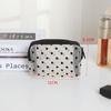 Borsa da Trucco in Rete alla Moda - Custodia Cosmetica Portatile con Design a Cuore